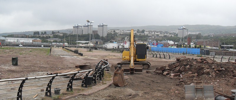 Umbau Hafen Greenock