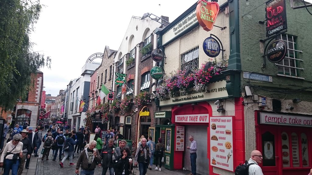 Fastfood in Temple Bar